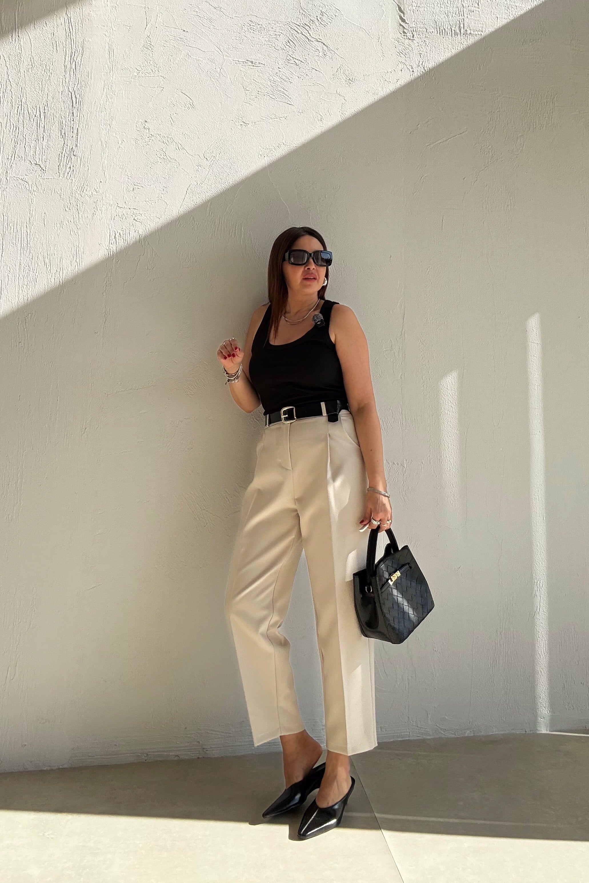 Taş Kapak Cepli Pantolon