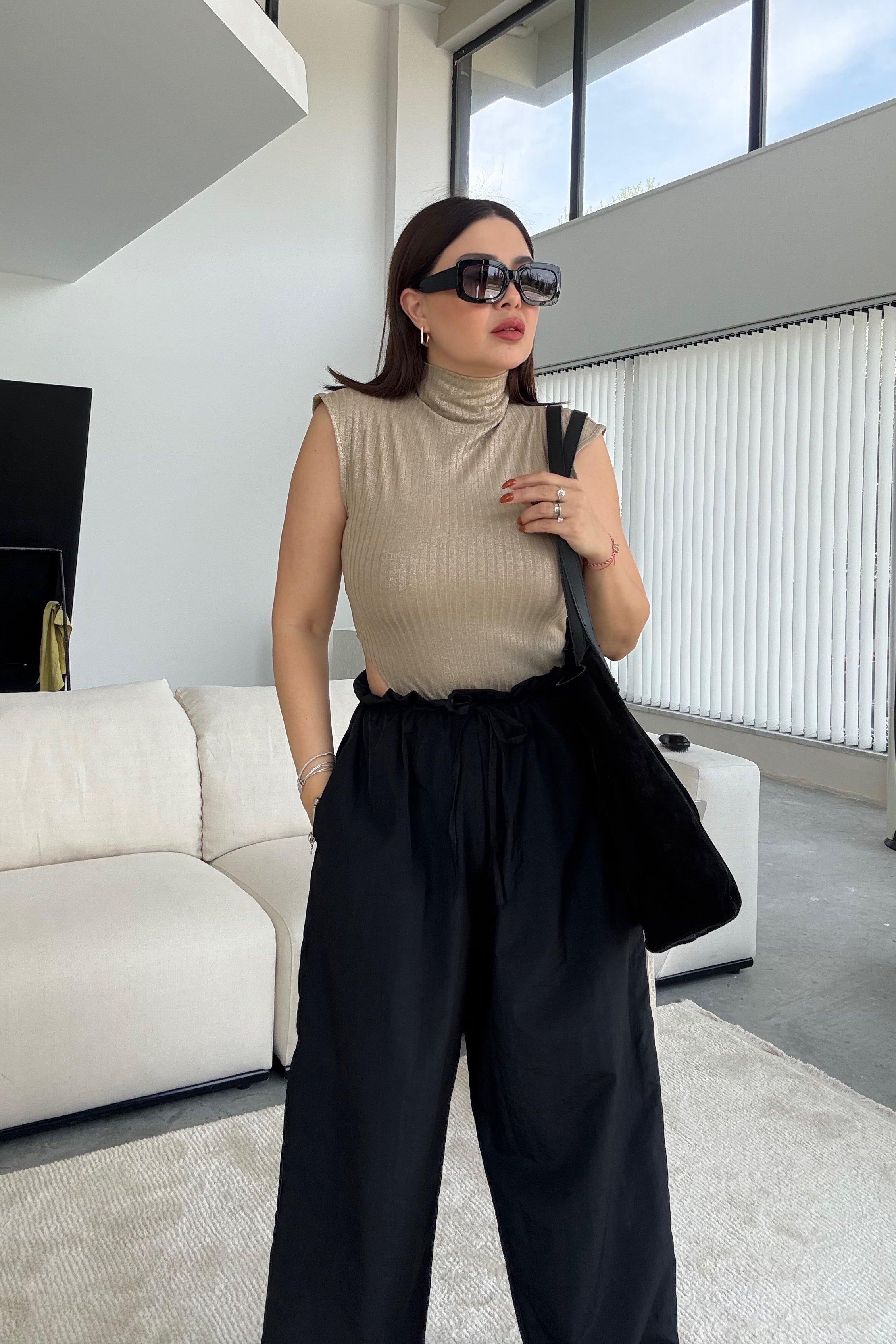 Toprak Yaldızlı Bodysuit 