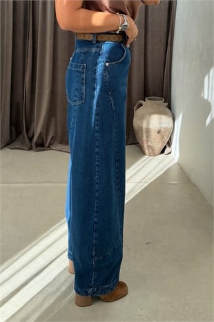 Blake Barrel Jean DARK BLUE