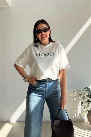Good Basic Tişört BEYAZ