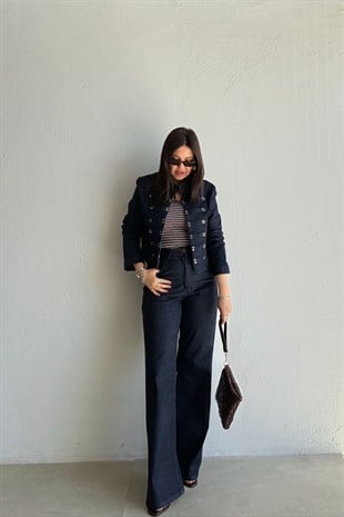 Napolyon Denim Takım LACİVERT