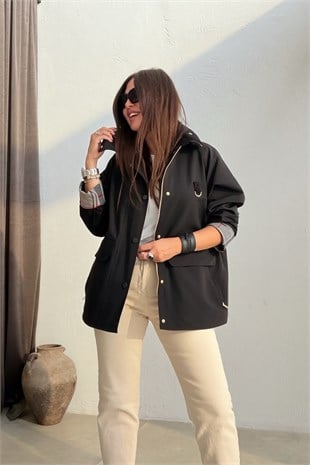 Premium Seri Mevsimlik Mont SİYAH