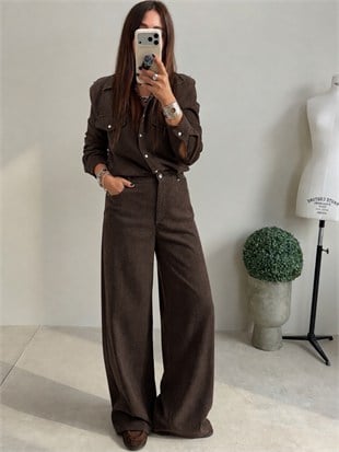 Rovena Takım KAHVERENGİ