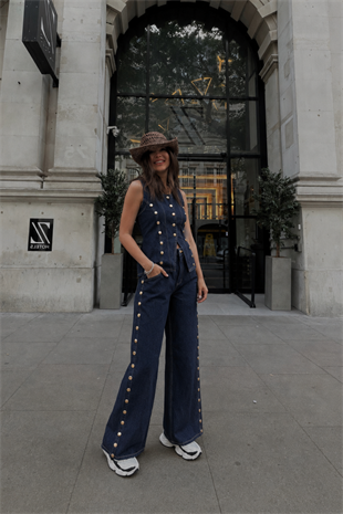 Western Denim Pantolonlu Takım LACİVERT