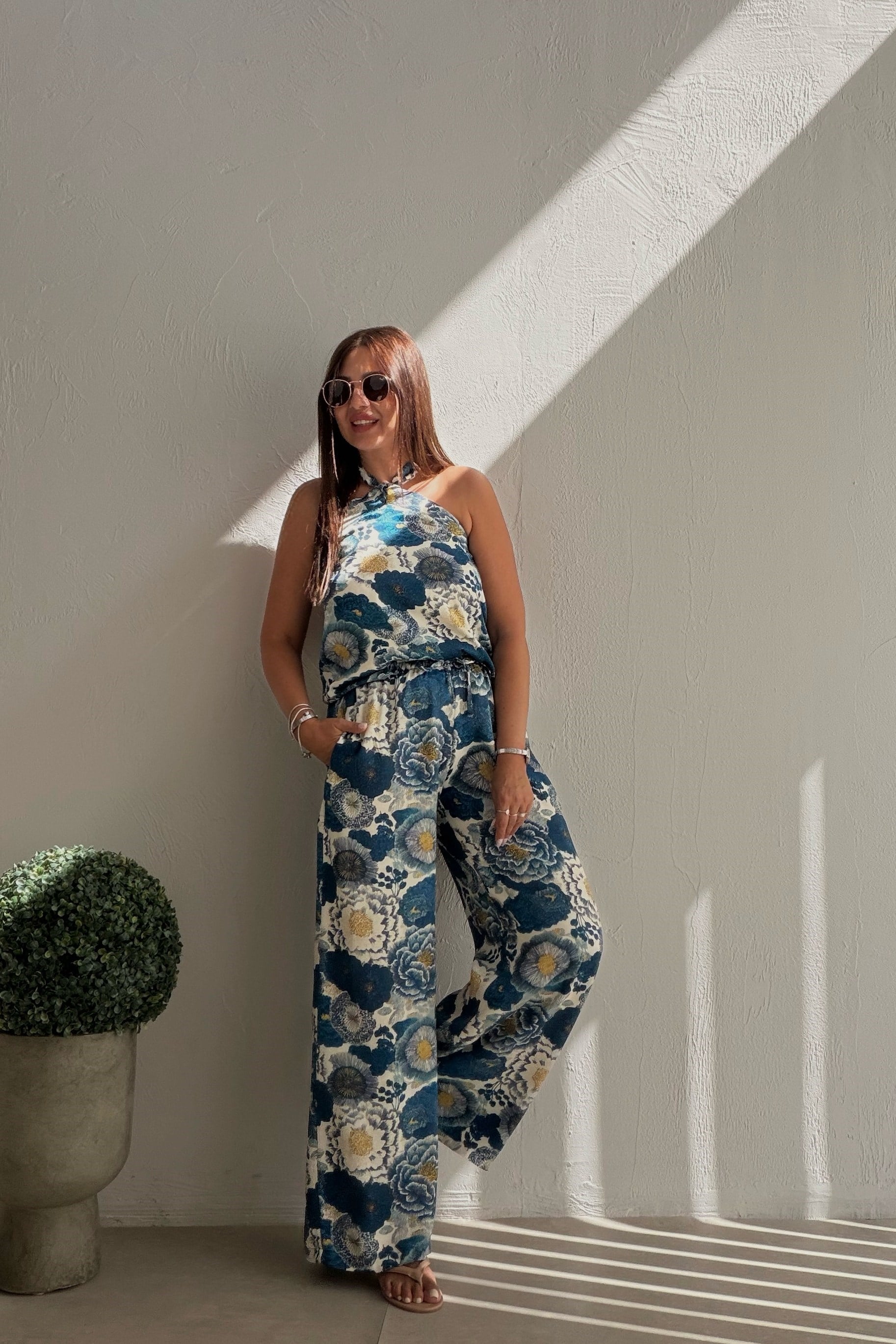 Bloom Bluz Pantolon Takım MAVİ
