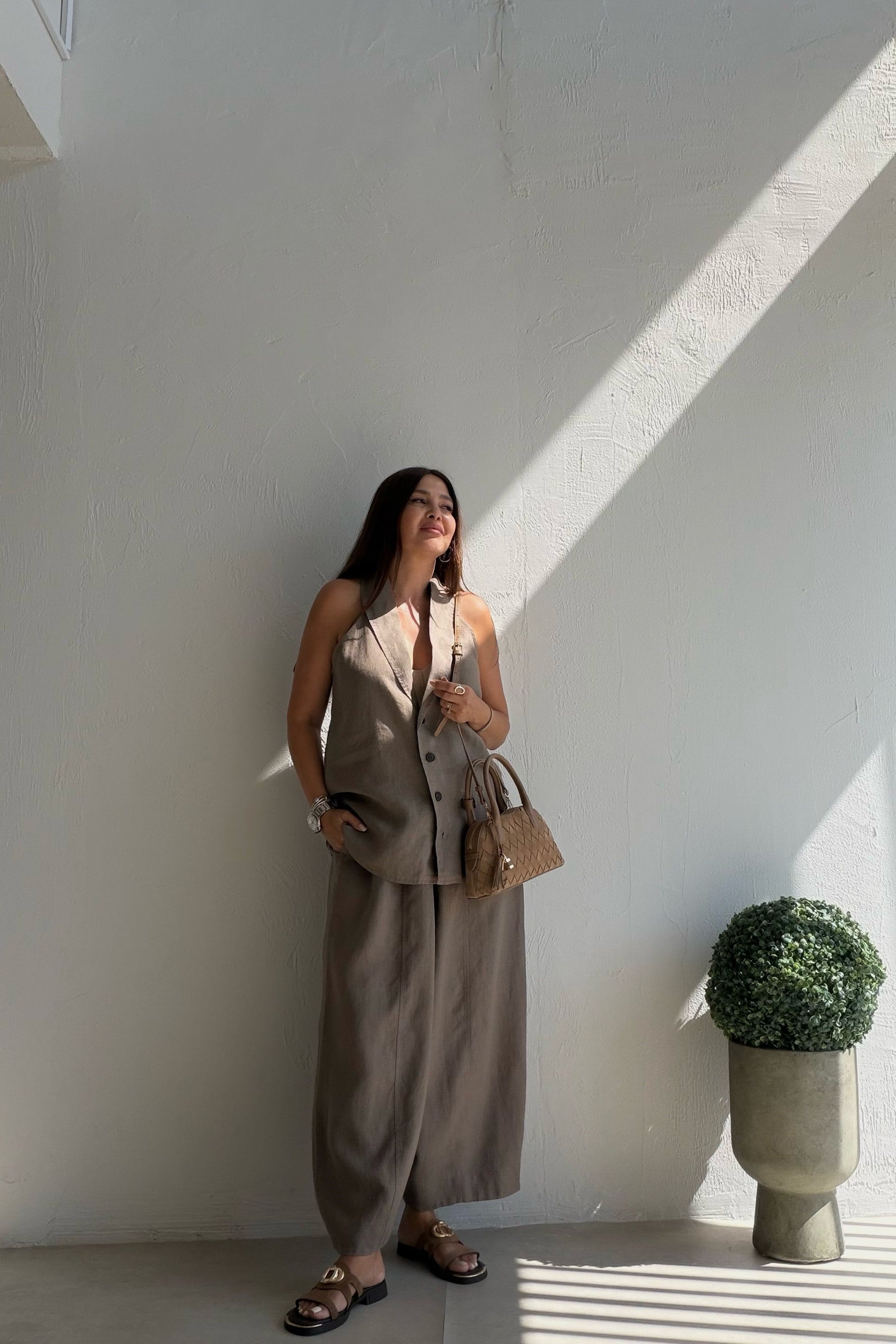 Cello Keten Takım TOPRAK