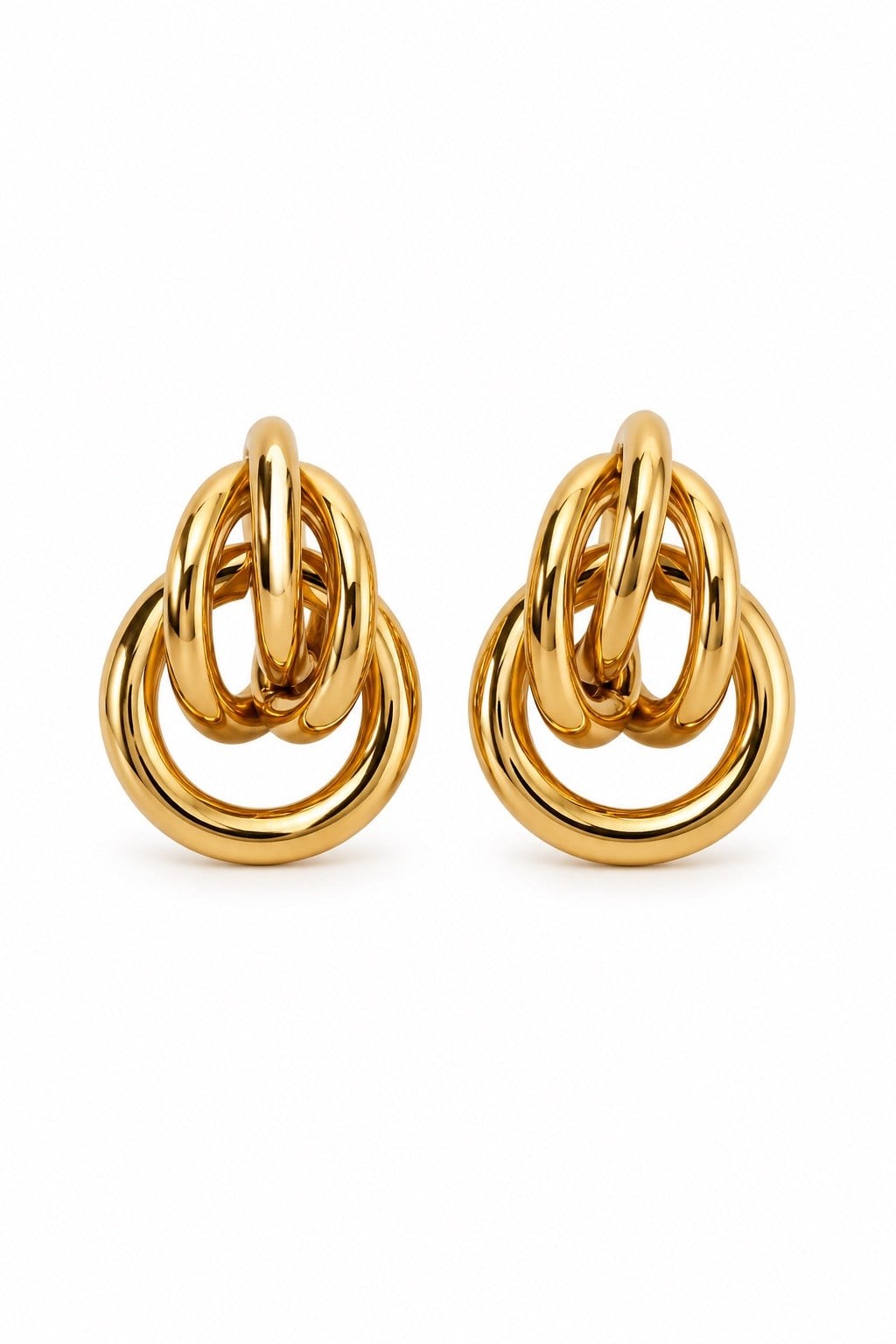 Düğüm Halka Küpe GOLD