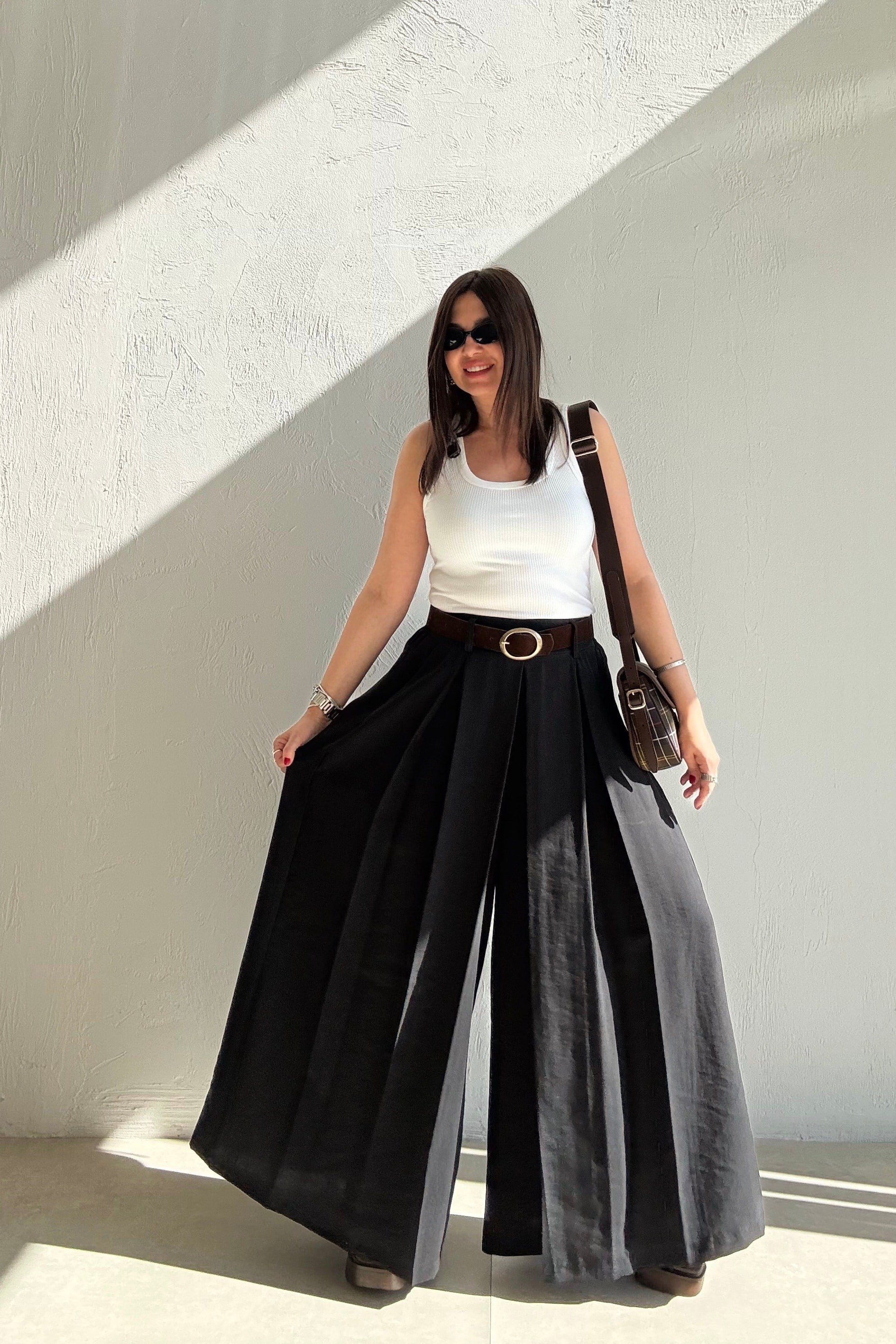 Etek Pantolon SİYAH