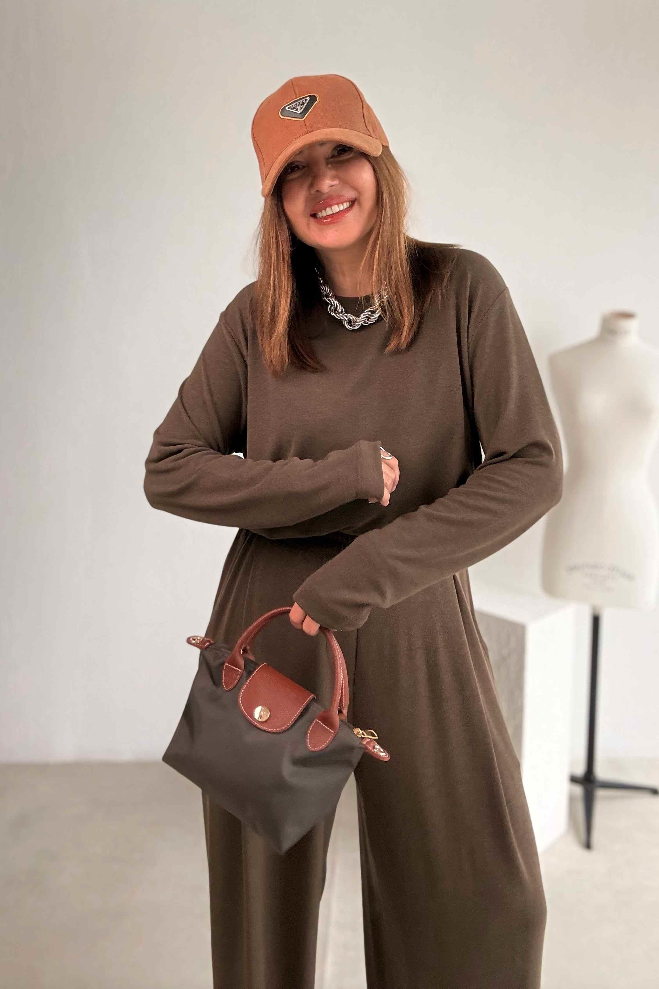 Haki Basic Eşofman Takımı 