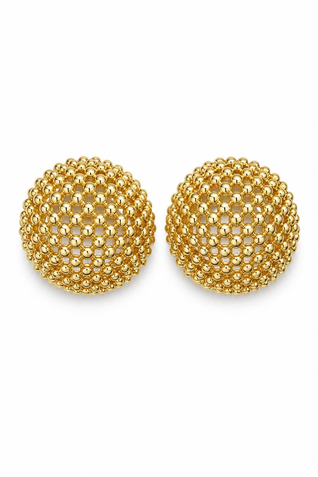 Kafes Küre Küpe GOLD