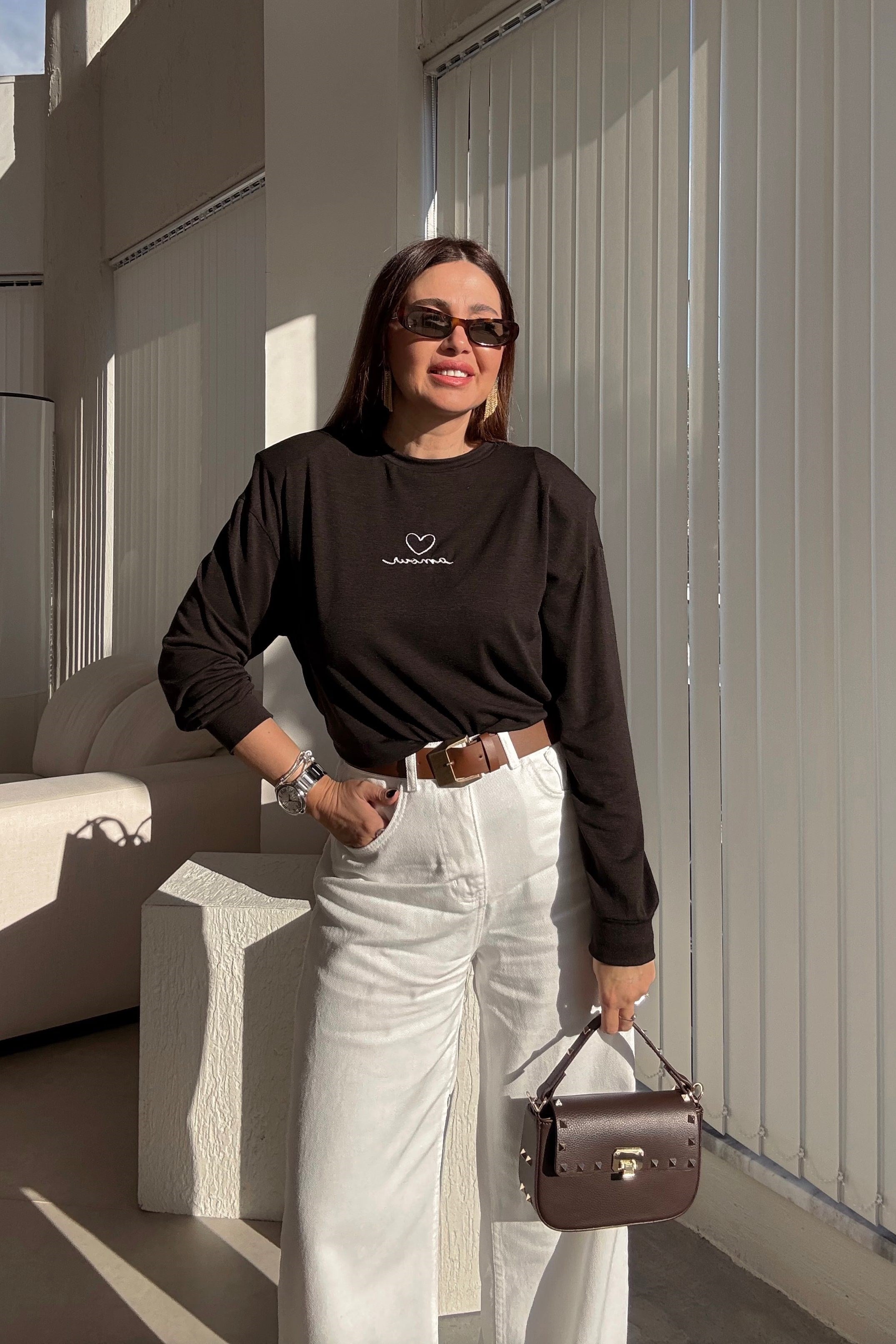 Kahverengi Vatkalı Amor Basic 