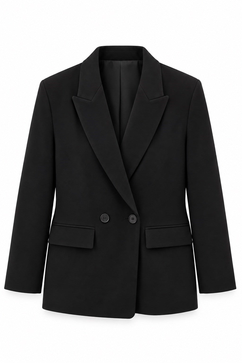 Kapak Cepli Blazer Ceket SİYAH