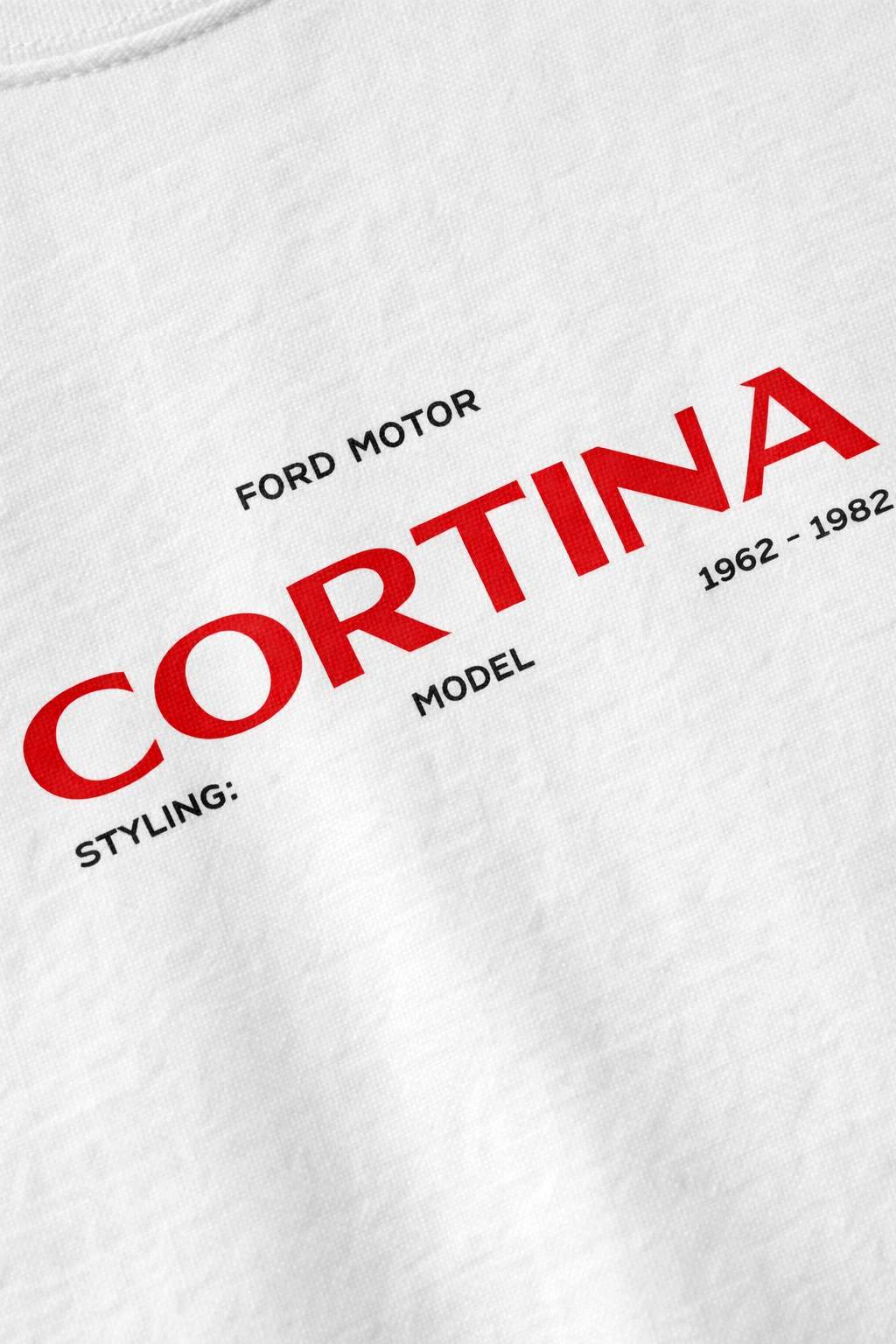 Kırmızı Yazılı Tişört 