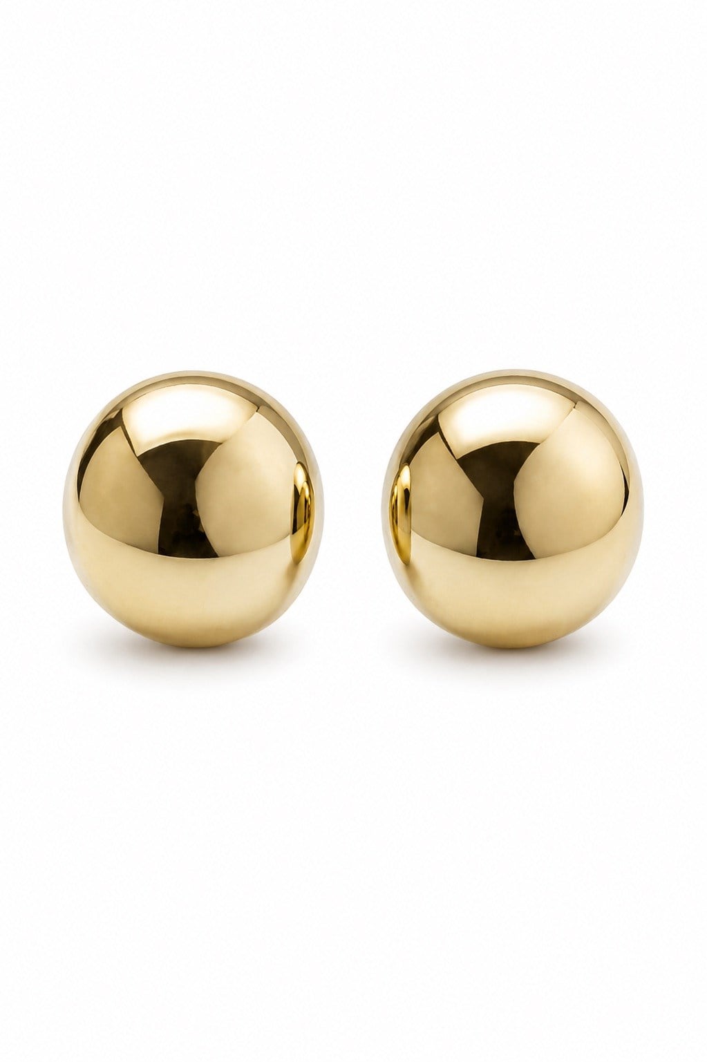 Parlak Top Küpe GOLD