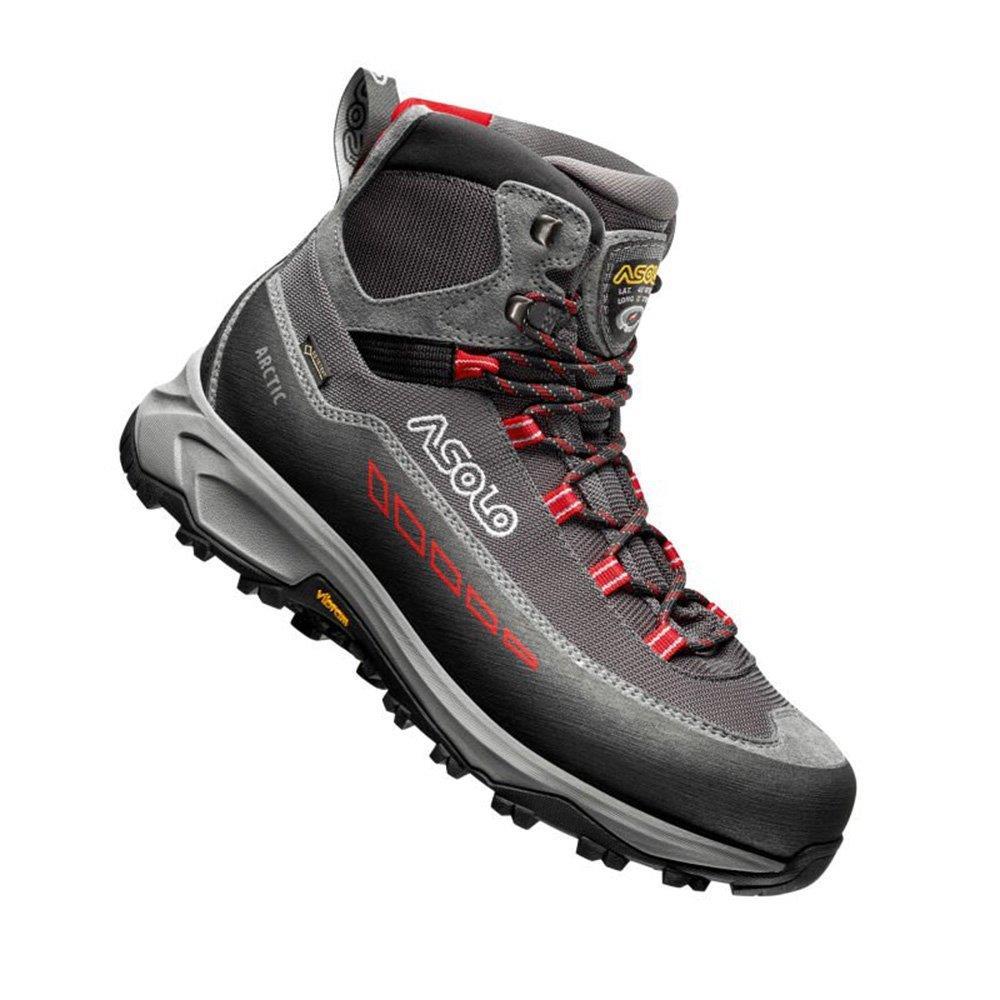 Asolo Arctic GV MM A12536 00A176 Grey/Gunmetal/Red Gtx Erkek Outdoor Bot