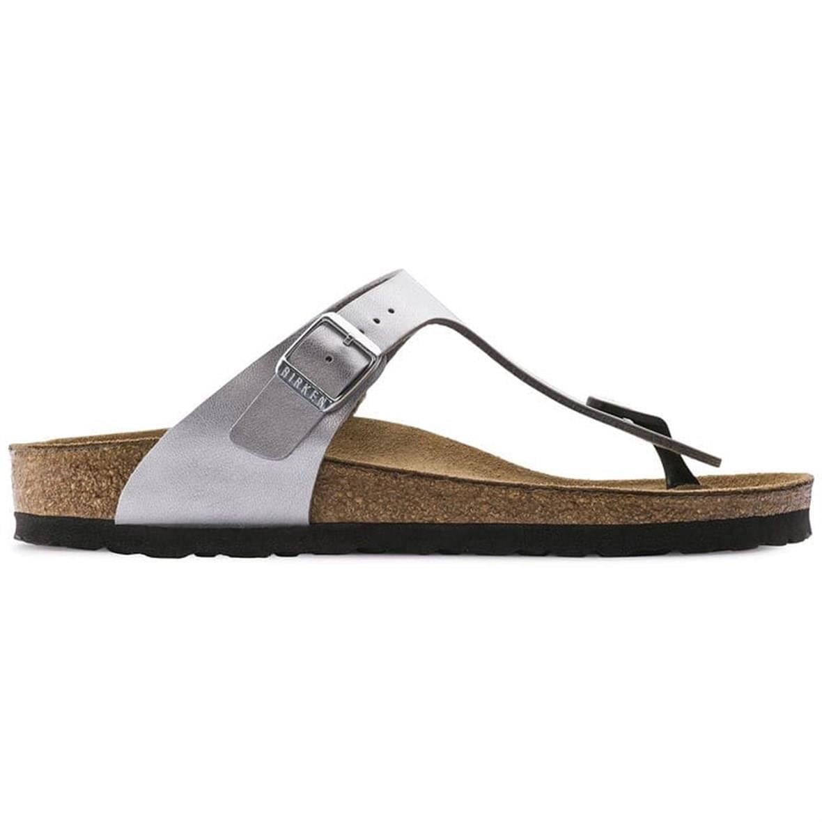 Birkenstock 0043851 Gizeh BS Silver Kadın Terlik (Hatalı Giriş Diğerini Kullan)