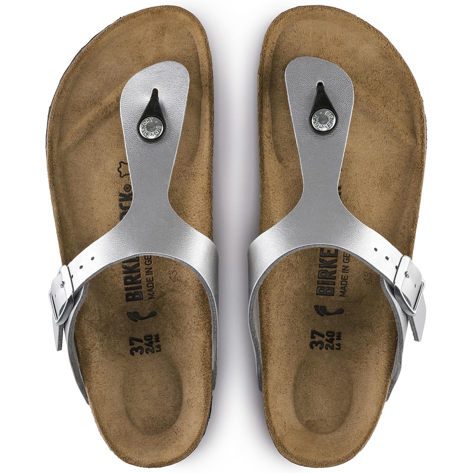 Birkenstock 0043851 Gizeh Silver Kadın Terlik