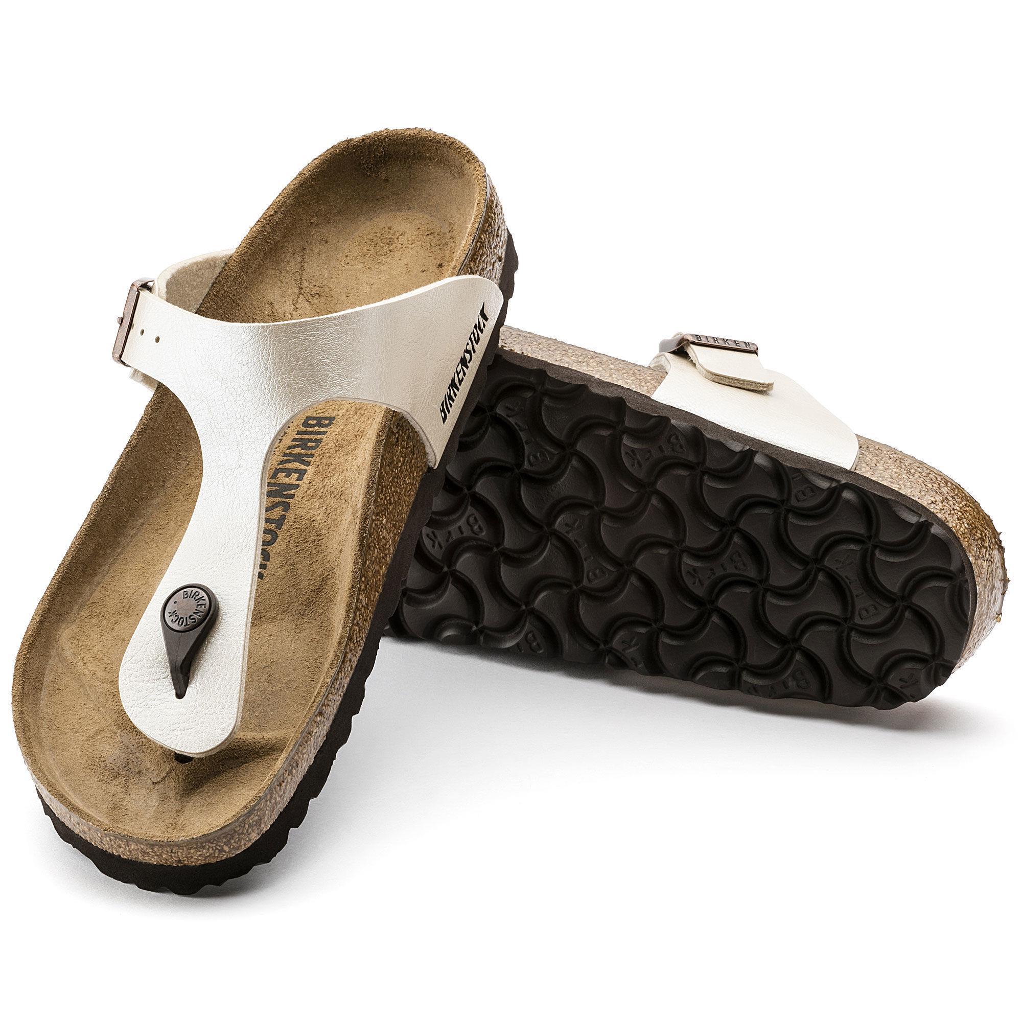 Birkenstock 0943871 Gizeh BS Graceful Pearl White Kadın Terlik