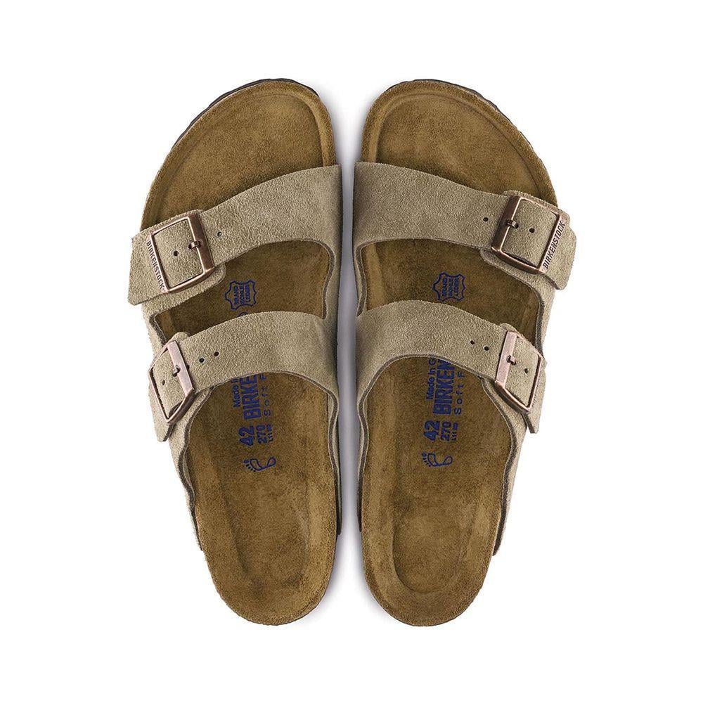 Birkenstock 0951303 Arizona BS Soft Footbed Taupe Erkek Terlik