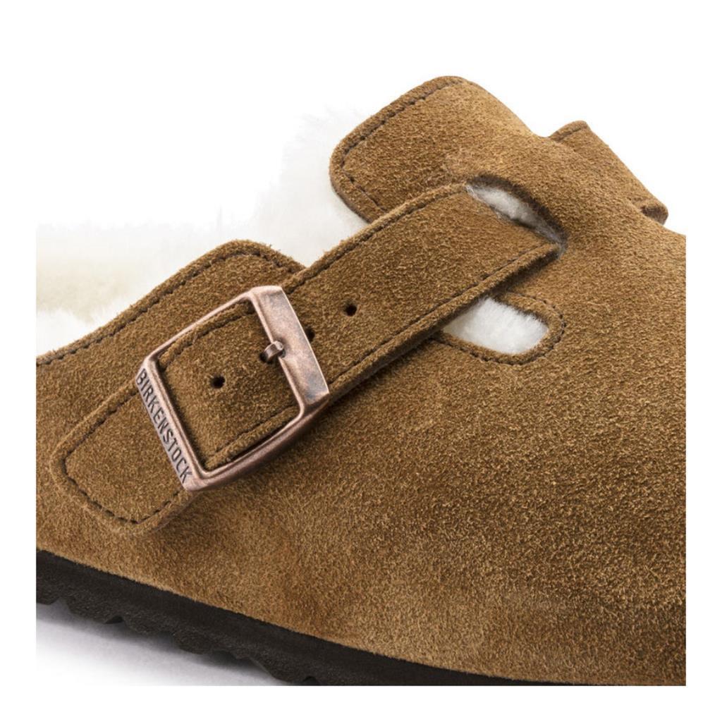 Birkenstock 1001141 Boston VL Shearling Mink Kadın Terlik