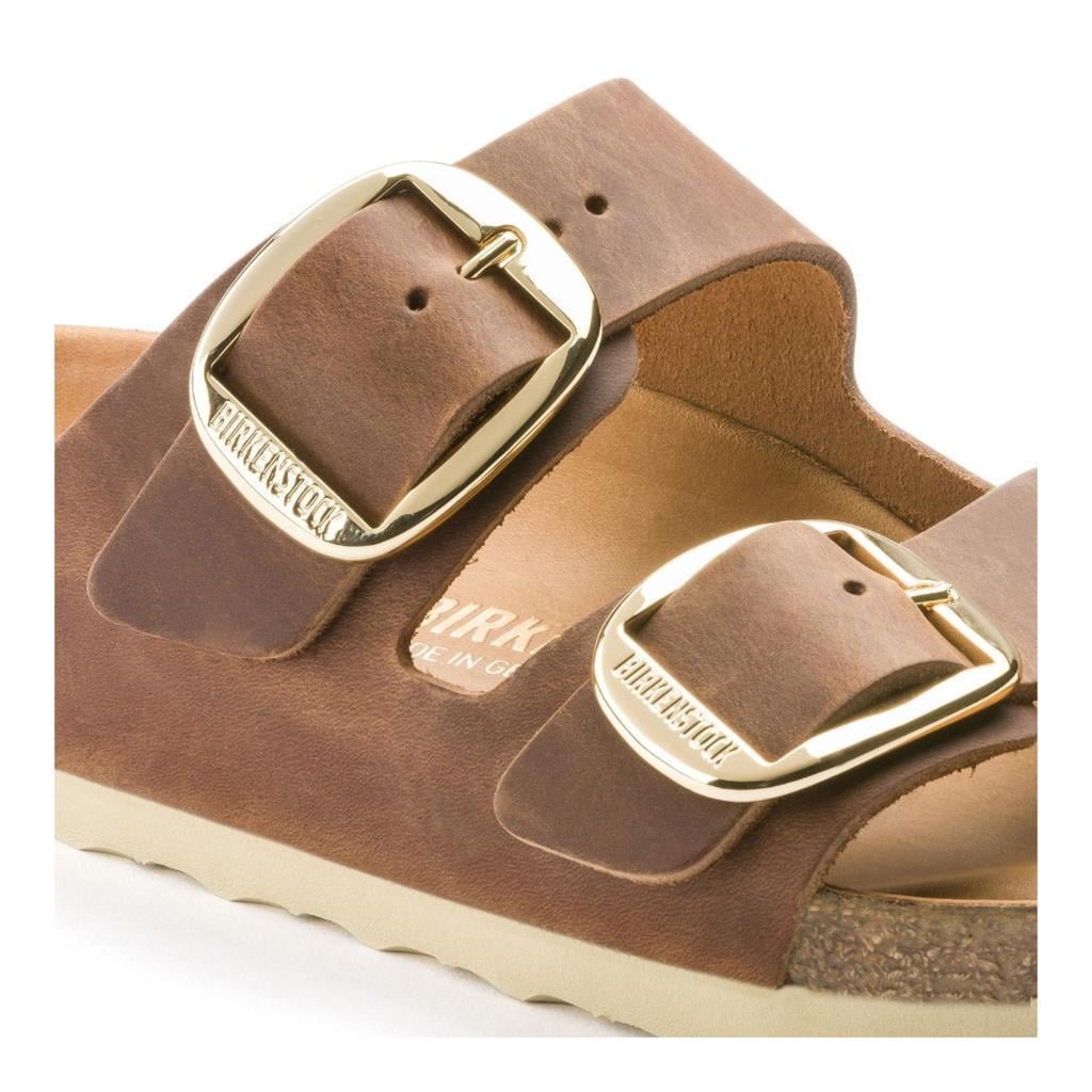 Birkenstock 1011073 Arizona Big Buckle FL Cognac Kadın Terlik