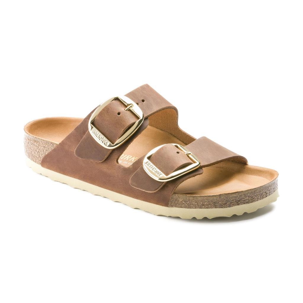 Birkenstock 1011073 Arizona Big Buckle FL Cognac Kadın Terlik
