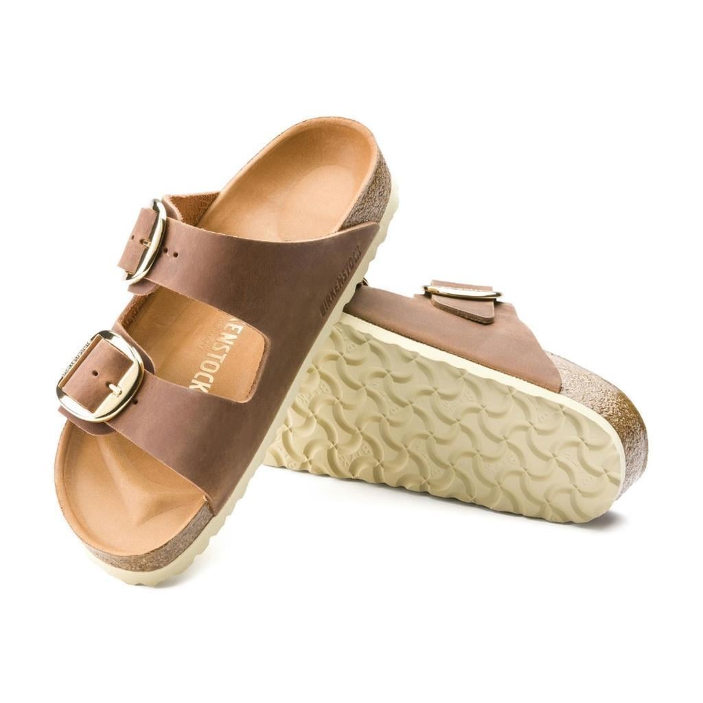 Birkenstock 1011073 Arizona Big Buckle FL Cognac Kadın Terlik