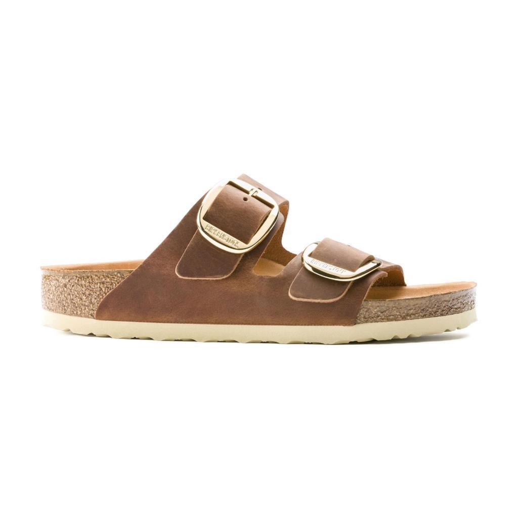 Birkenstock 1011073 Arizona Big Buckle FL Cognac Kadın Terlik
