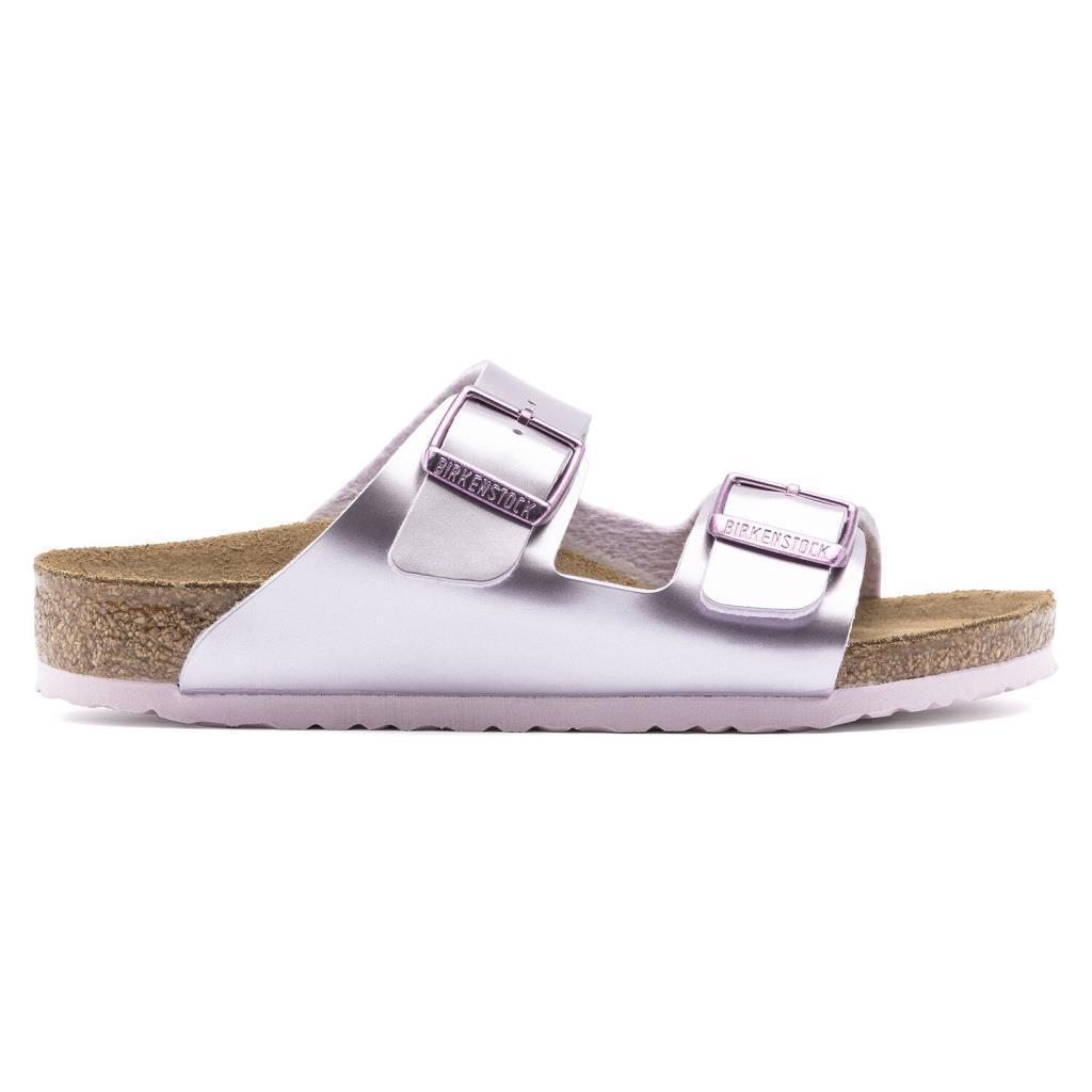 Birkenstock 1012510 Arizona Electric Metallic Lilac Kadın Terlik