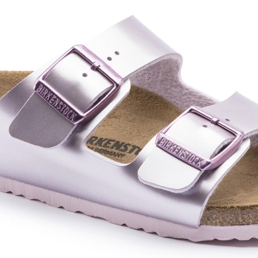 Birkenstock 1012510 Arizona Electric Metallic Lilac Kadın Terlik