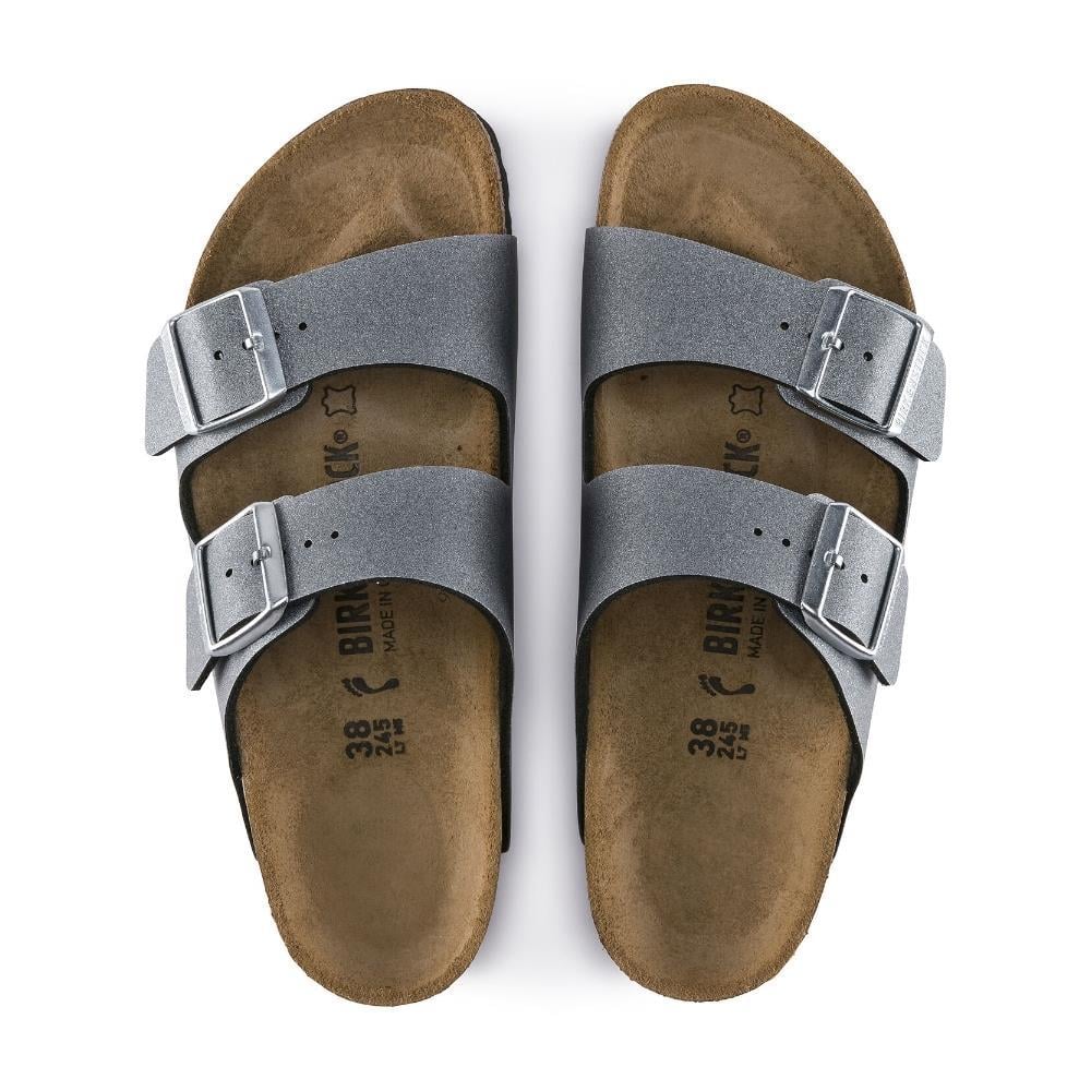 Birkenstock 1014285 Arizona BS Icy Metallic Anthracite Kadın terlik