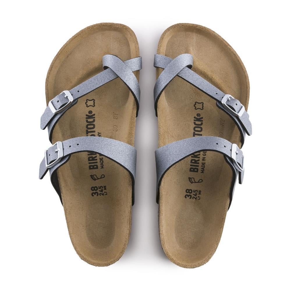 Birkenstock 1016006 Mayari Icy Metallic Anthracite Kadın Terlik