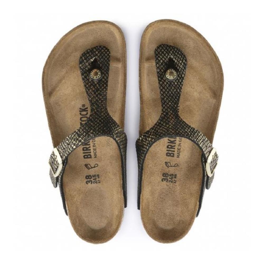 Birkenstock 1018464 Gizeh BS Shiny Python Black Kadın Terlik