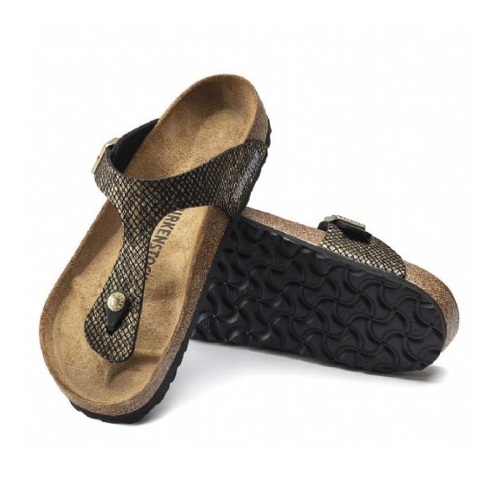 Birkenstock 1018464 Gizeh BS Shiny Python Black Kadın Terlik