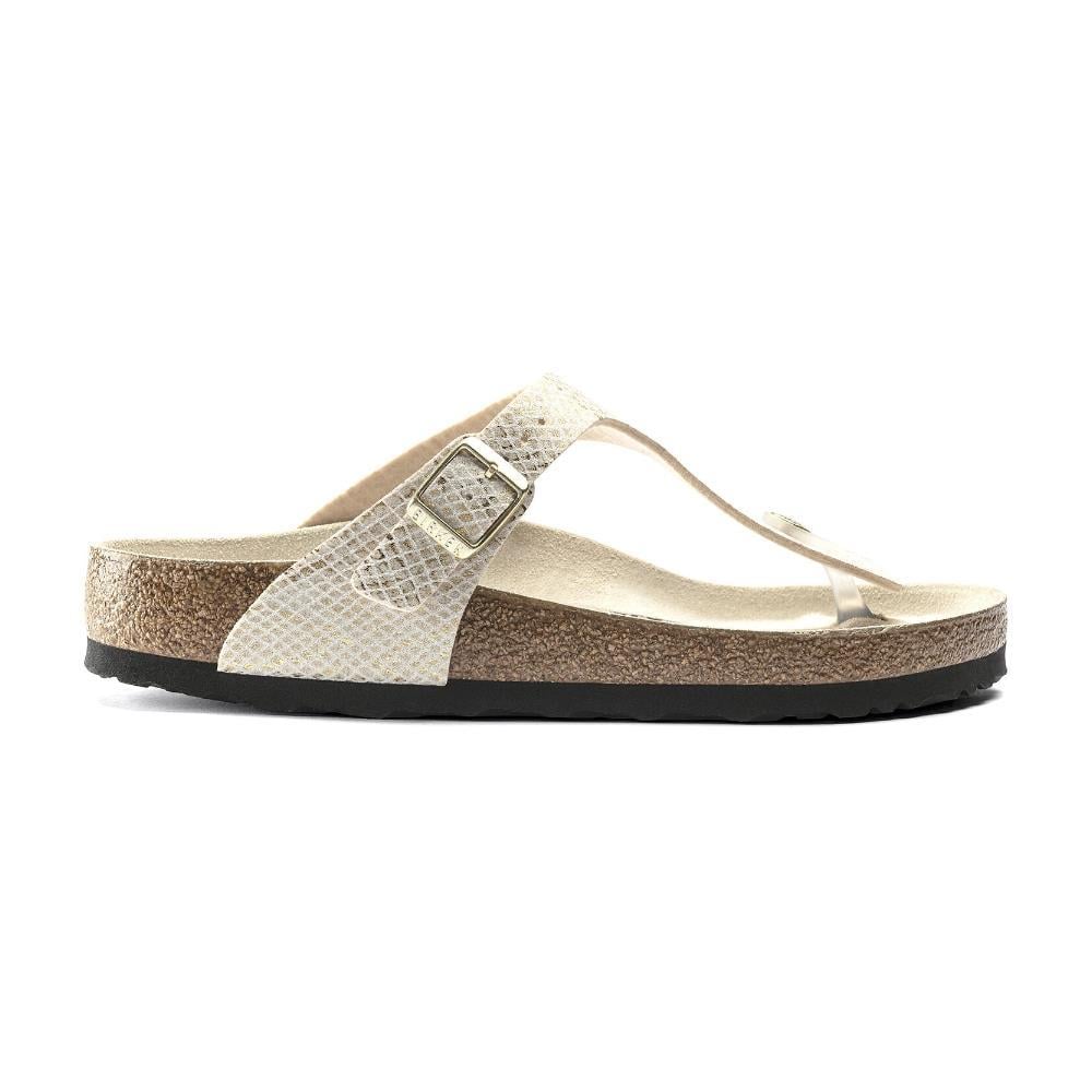 Birkenstock 1018481 Gizeh BS Shiny Python Eggshell Kadın Terlik
