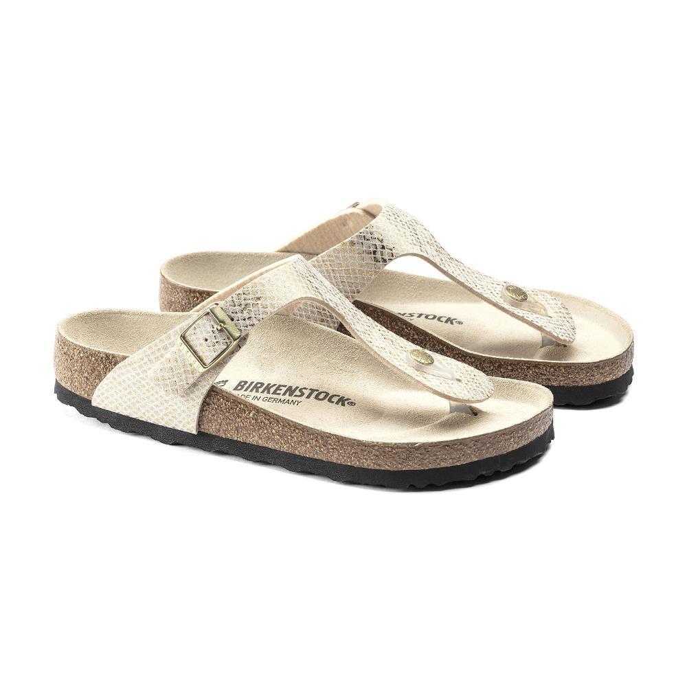 Birkenstock 1018481 Gizeh BS Shiny Python Eggshell Kadın Terlik