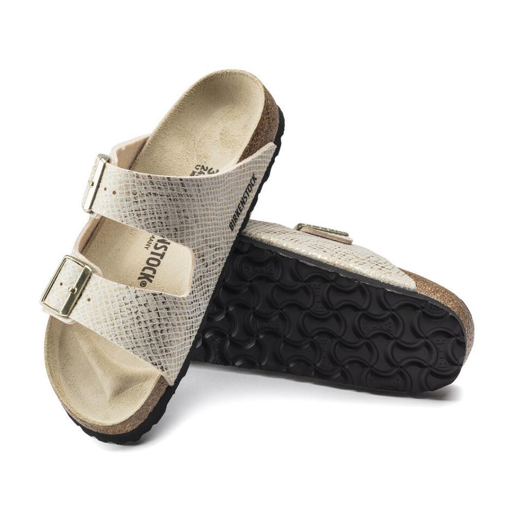 Birkenstock 1019374 Arizona BS Shiny Python Eggshell Kadın Terlik
