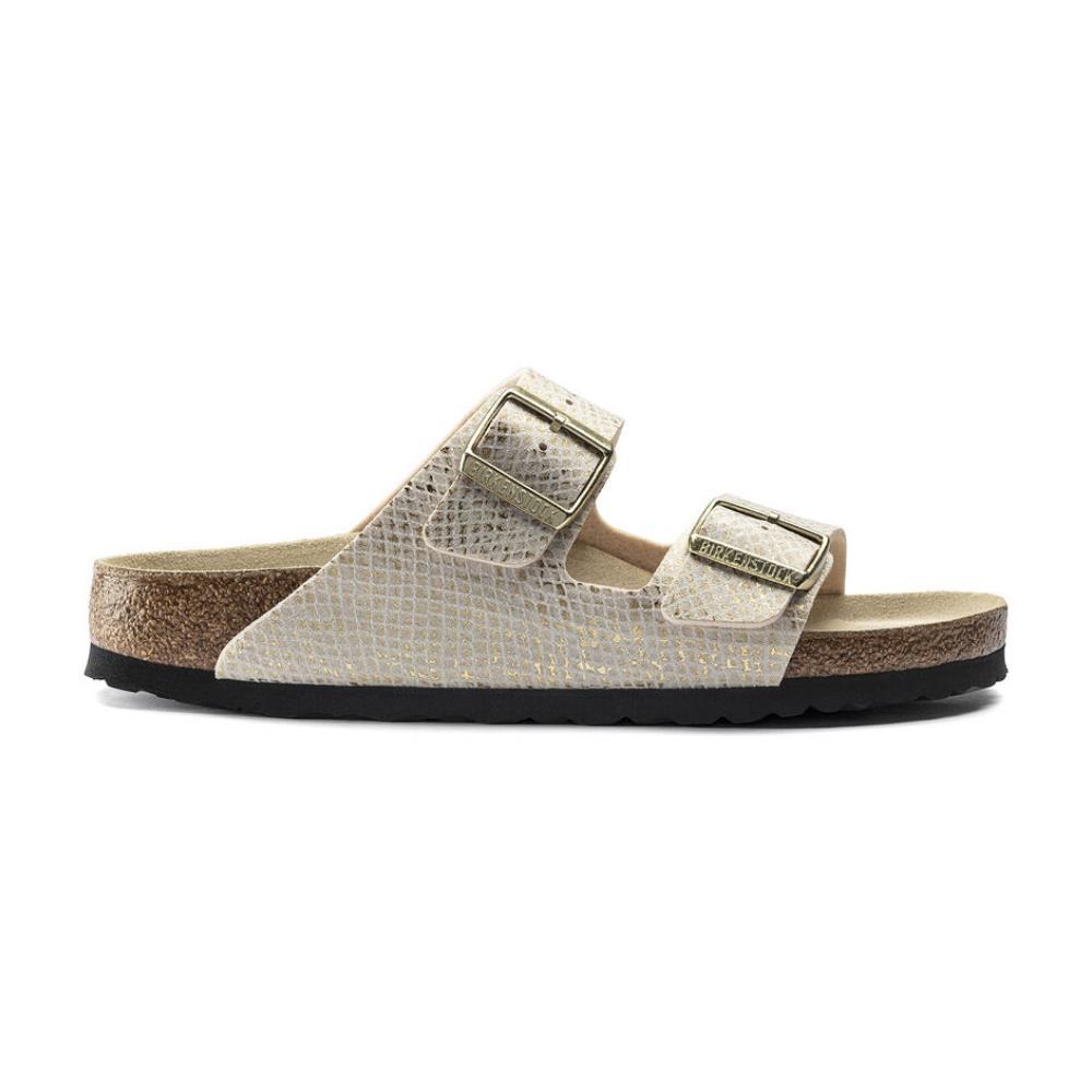 Birkenstock 1019374 Arizona BS Shiny Python Eggshell Kadın Terlik