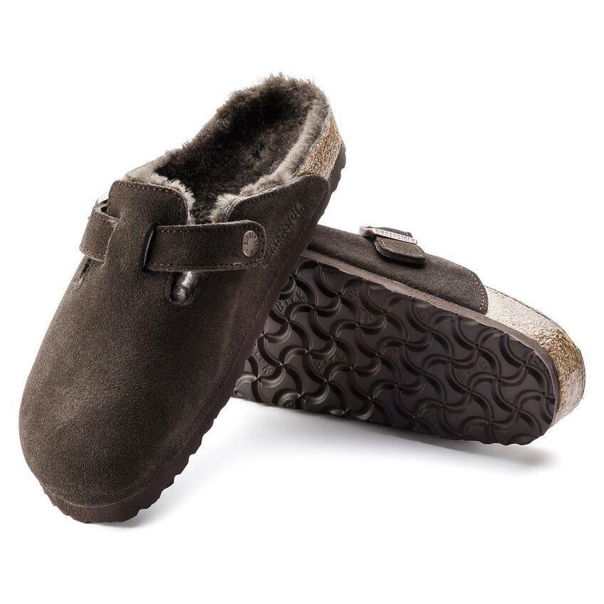 Birkenstock 1020529 Boston VL Shearling Mocha Kadın Terlik