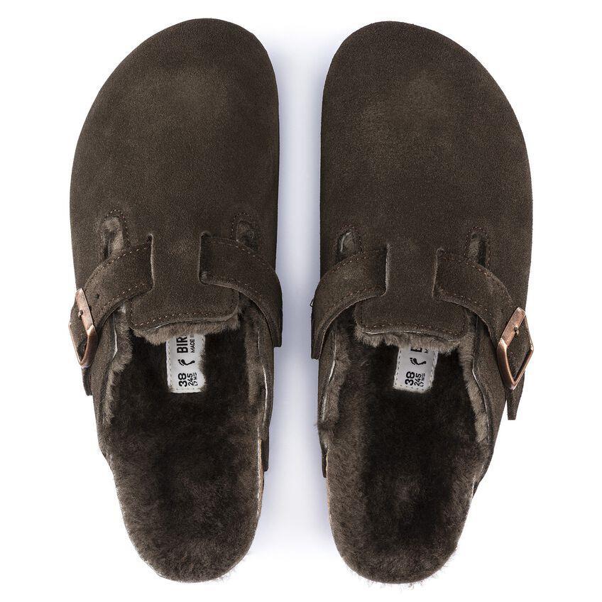 Birkenstock 1020529 Boston VL Shearling Mocha Kadın Terlik