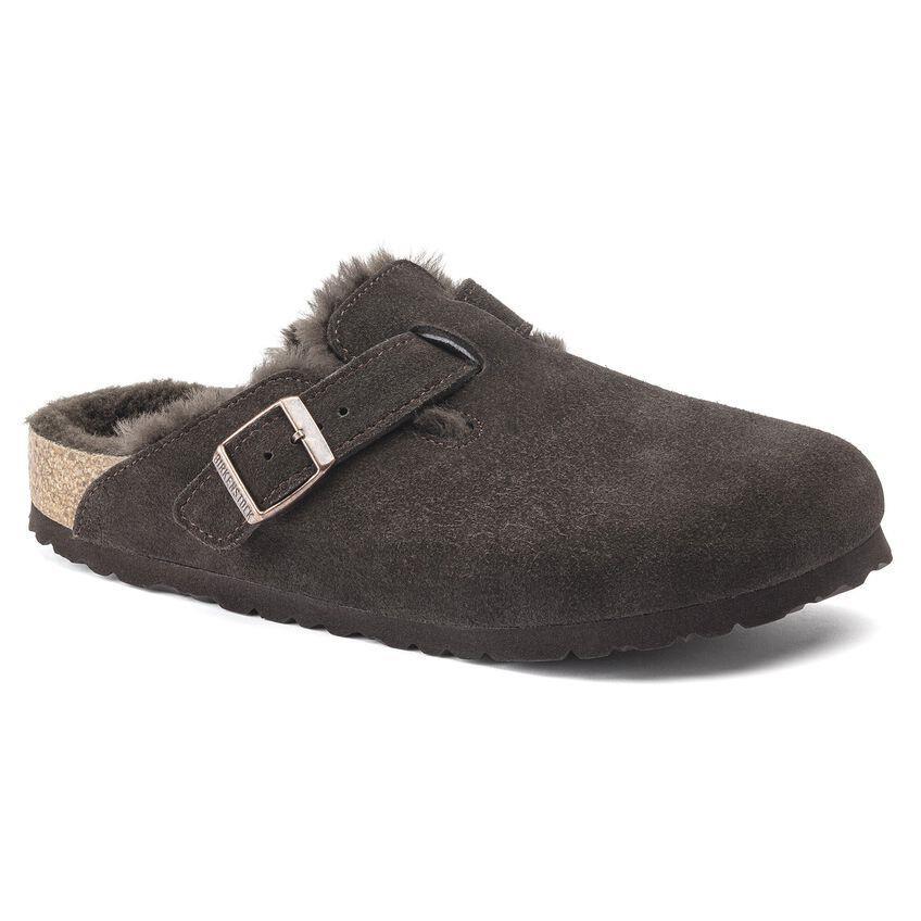 Birkenstock 1020529 Boston VL Shearling Mocha Kadın Terlik