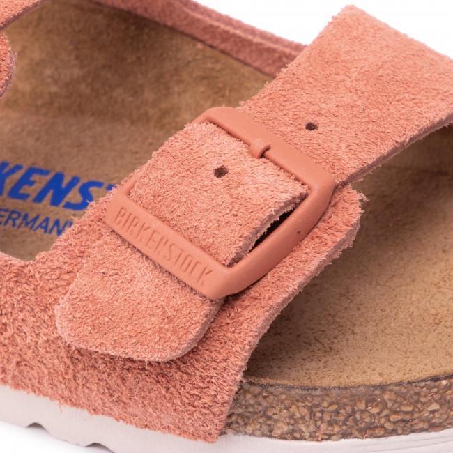 Birkenstock 1022513 Arizona BS Soft Footbed Earth Red Kadın Terlik