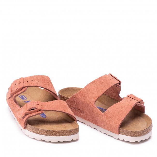 Birkenstock 1022513 Arizona BS Soft Footbed Earth Red Kadın Terlik