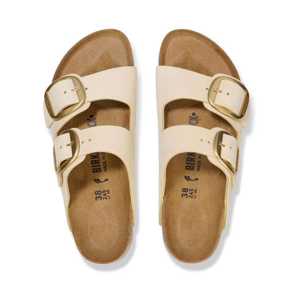 Birkenstock 1026585 Arizona Big Buckle Nu Ecru Kadın Terlik