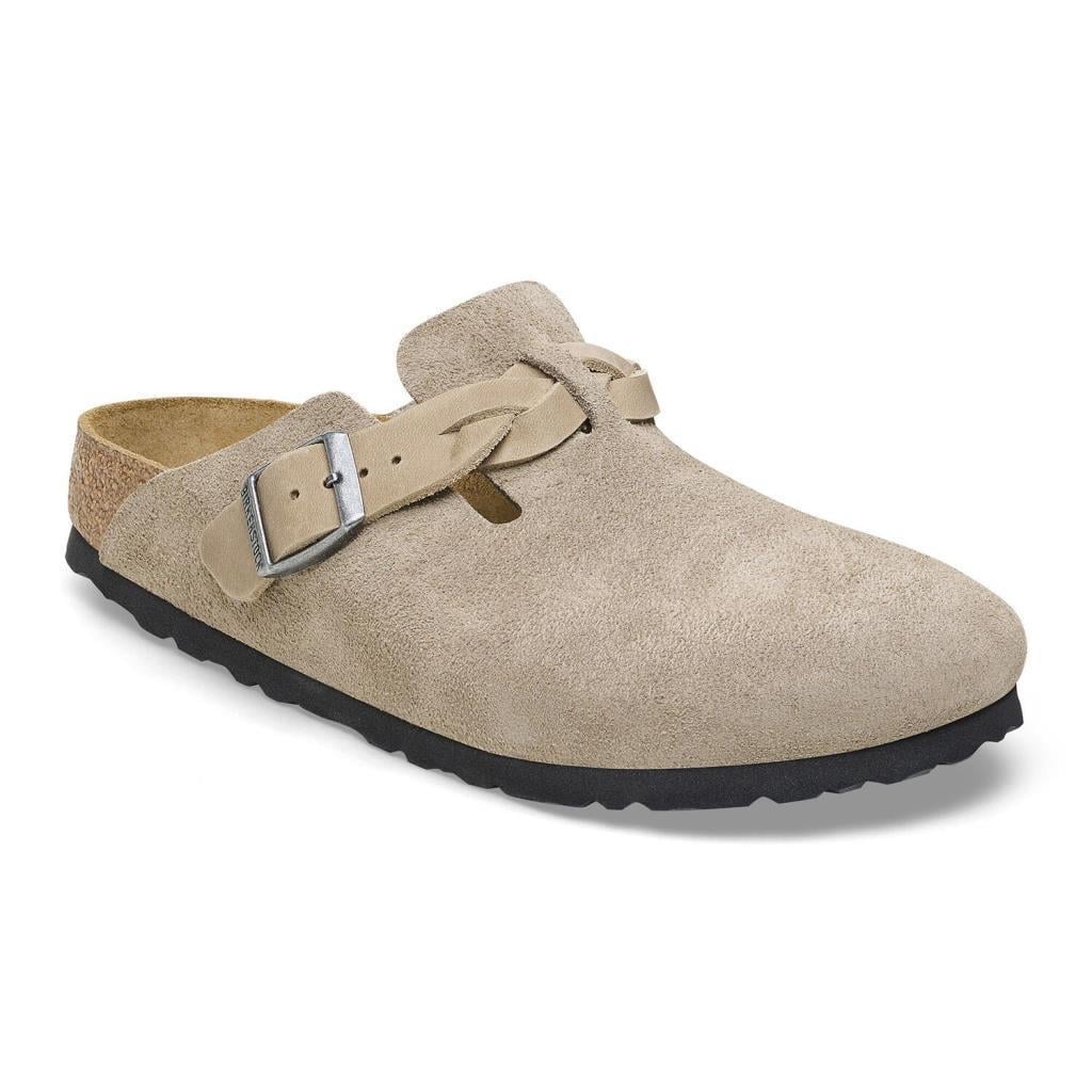Birkenstock 1026694 Boston VL Braided Taupe Kadın Terlik