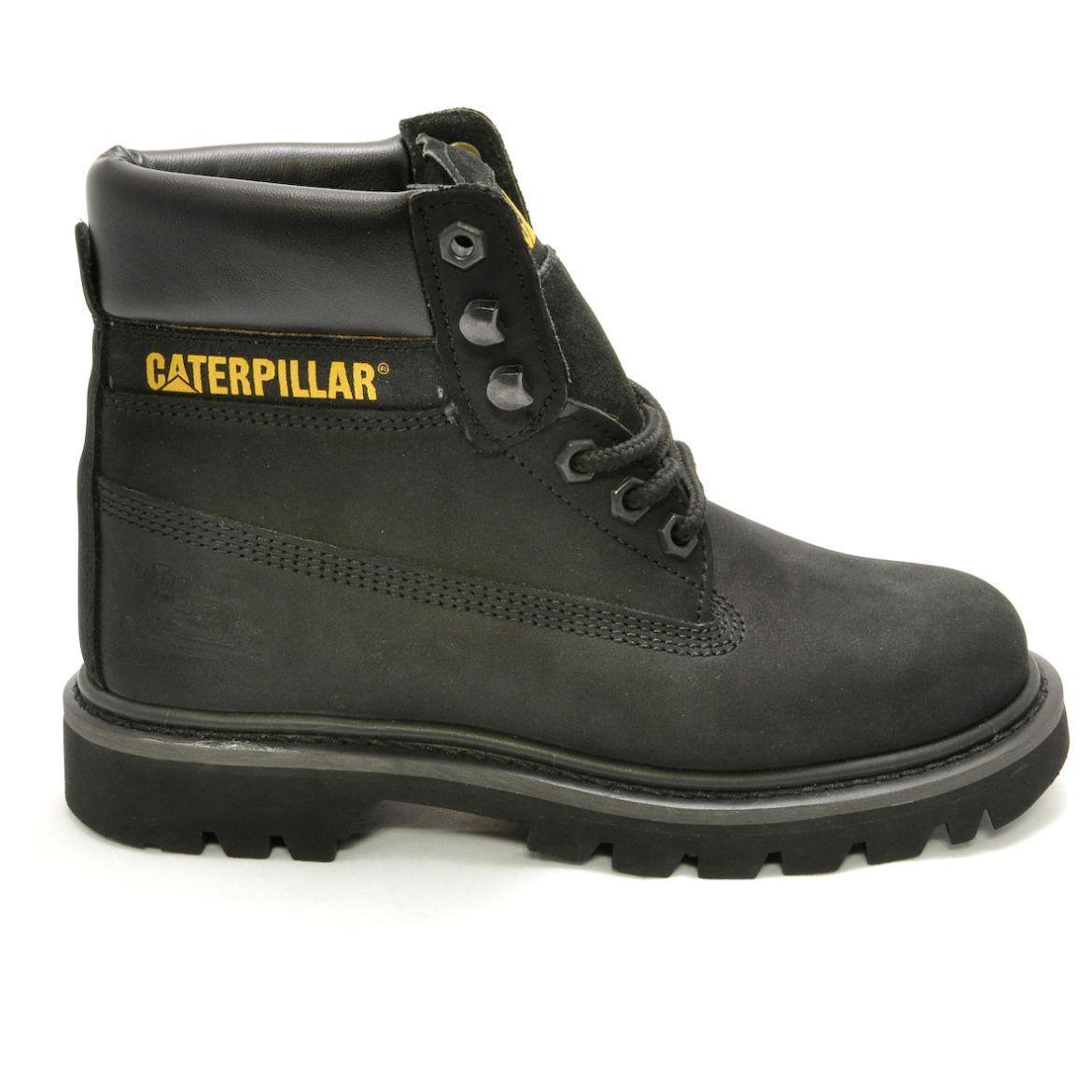 Caterpillar Colorado Black Nubuk Erkek Bot