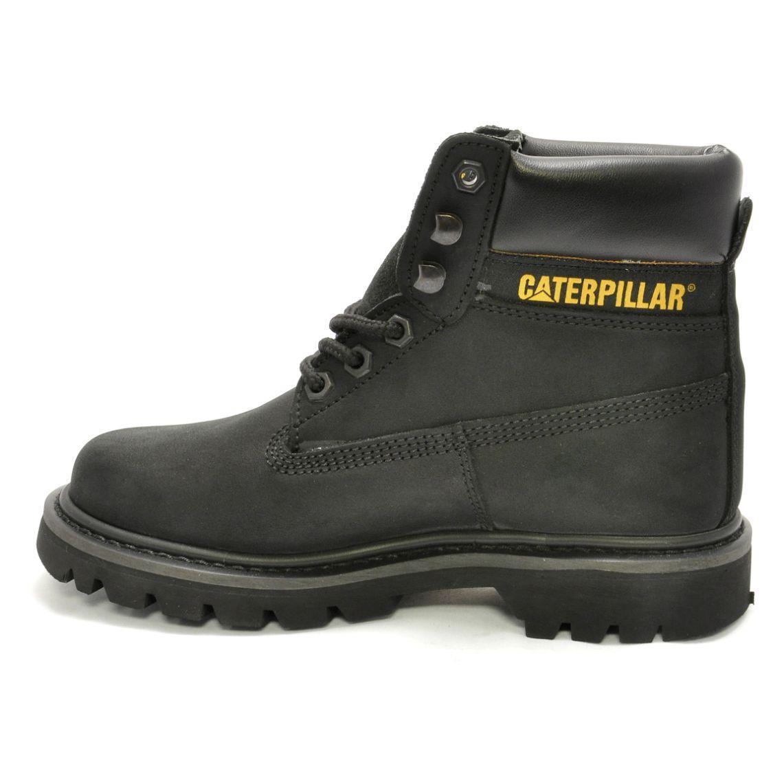 Caterpillar Colorado Black Nubuk Erkek Bot