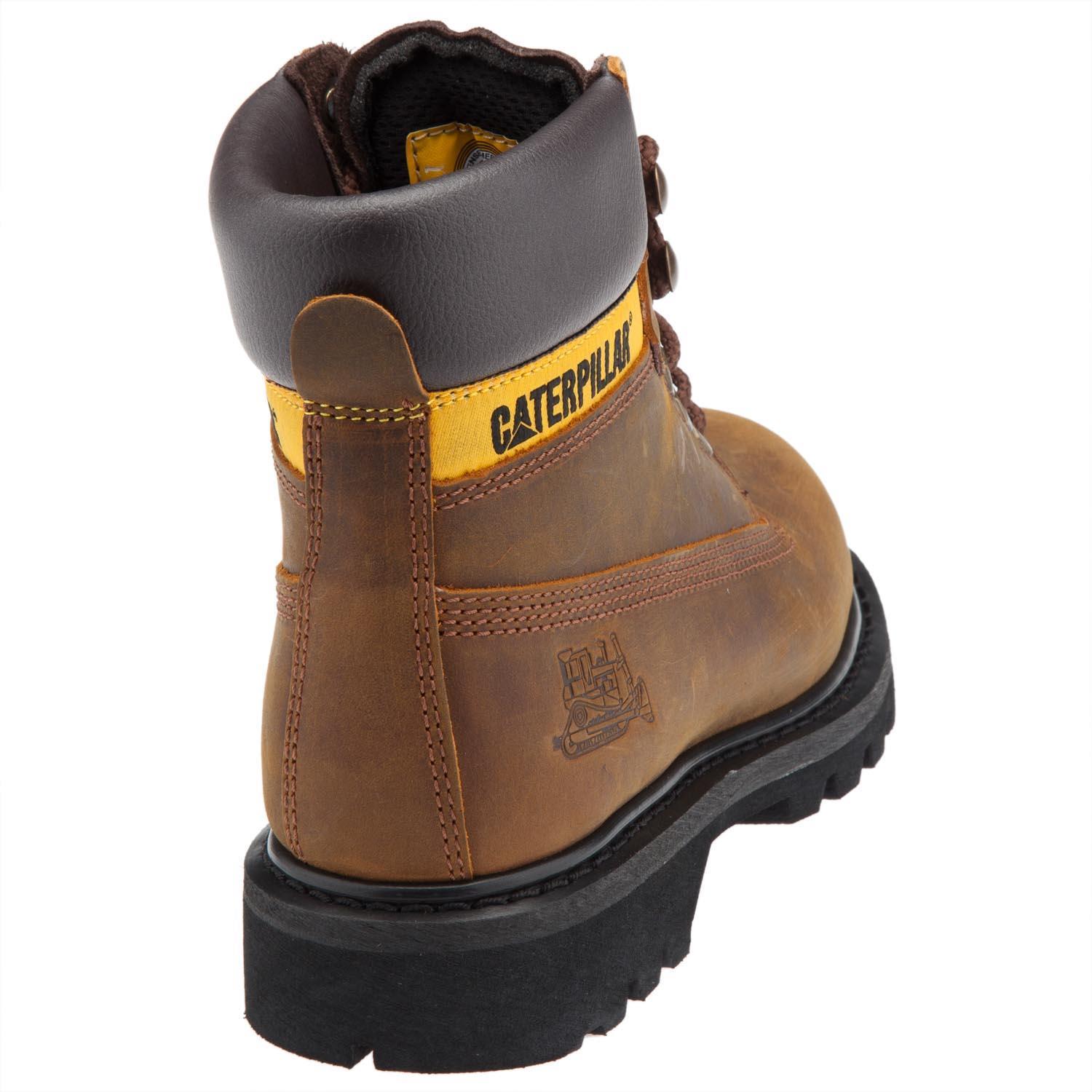 Caterpillar Colorado Copper Deri Erkek Bot