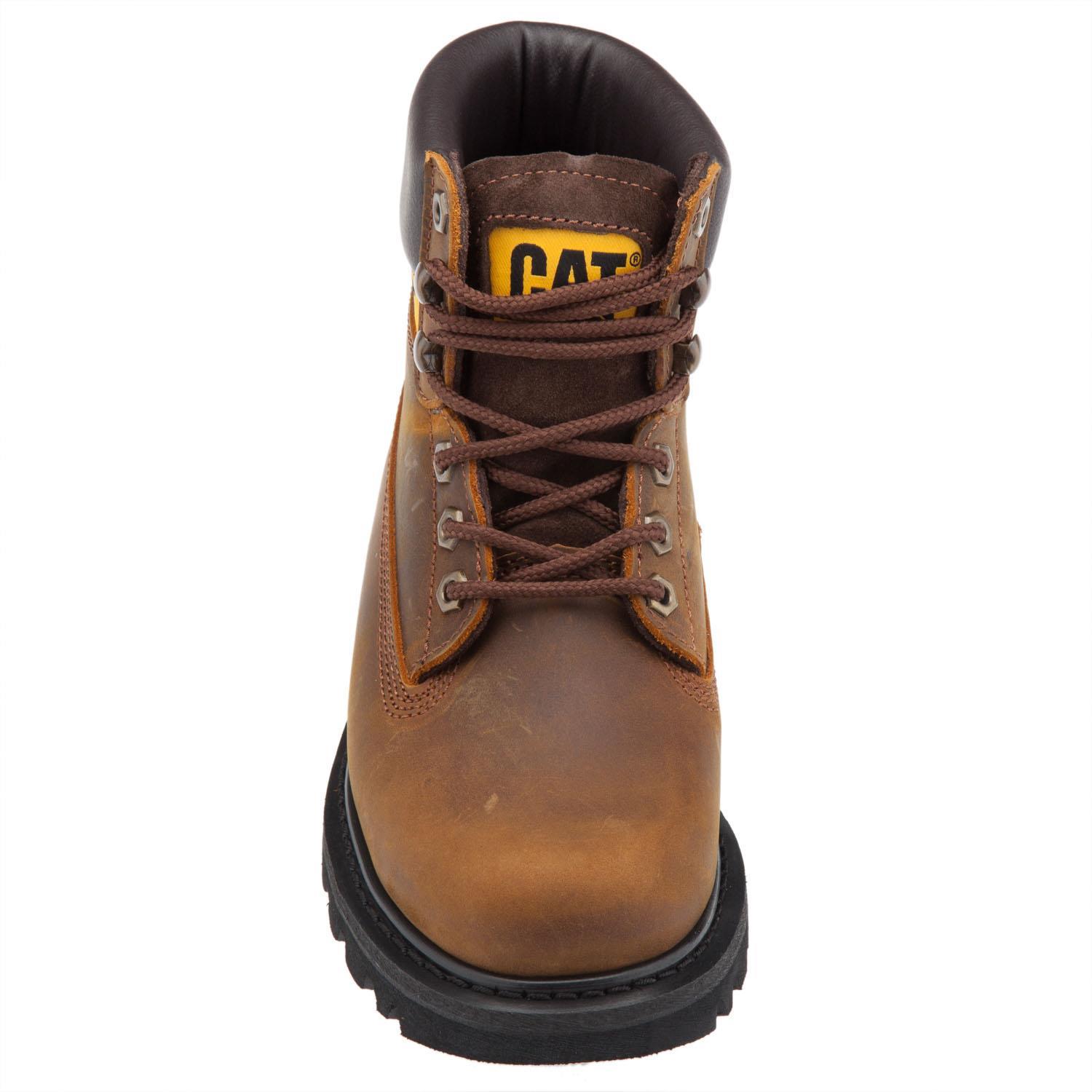 Caterpillar Colorado Copper Deri Erkek Bot