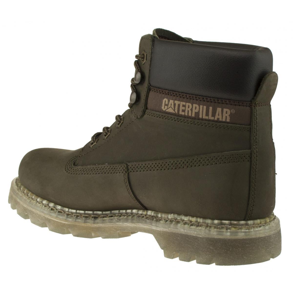 Caterpillar Colorado Olive Translucent Nubuk Erkek Bot